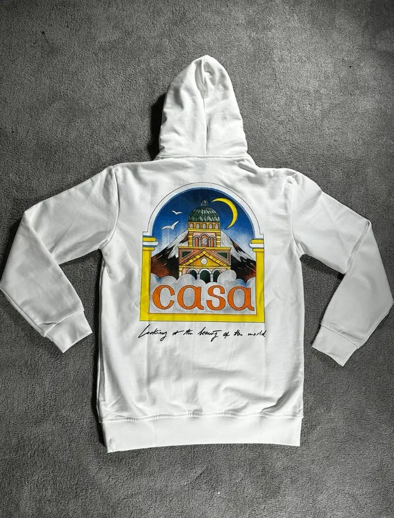 SUDADERA CON CAPUCHA CASABLANCA