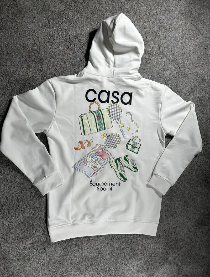 SUDADERA CON CAPUCHA CASABLANCA